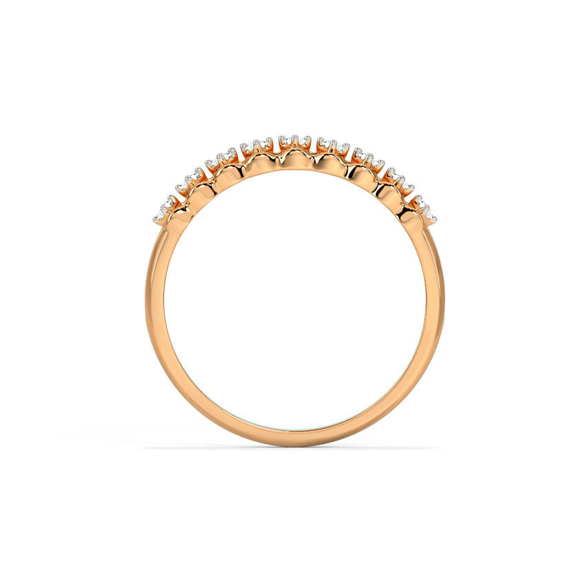 Glitzi Jewels Sparkle Minimalist Eternal Diamond Ring