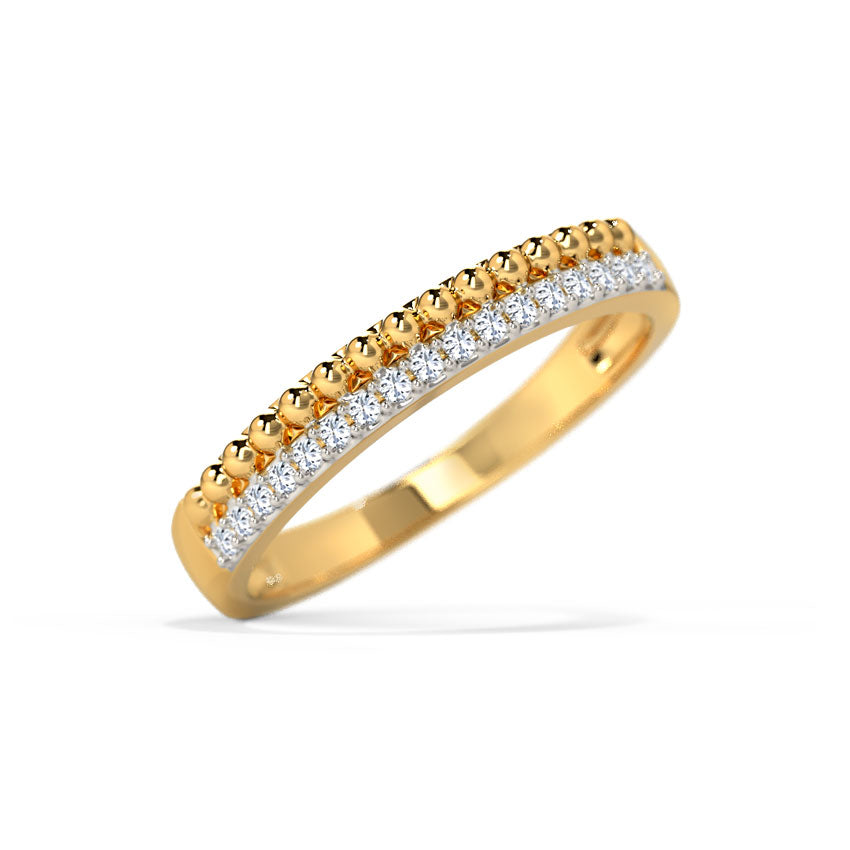 Glitzi Jewels Golden Glow Radiance Diamond Ring