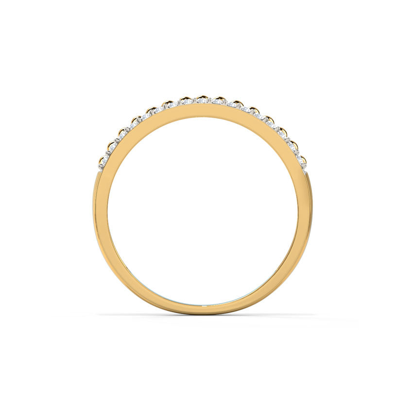 Glitzi Jewels Golden Glow Radiance Diamond Ring