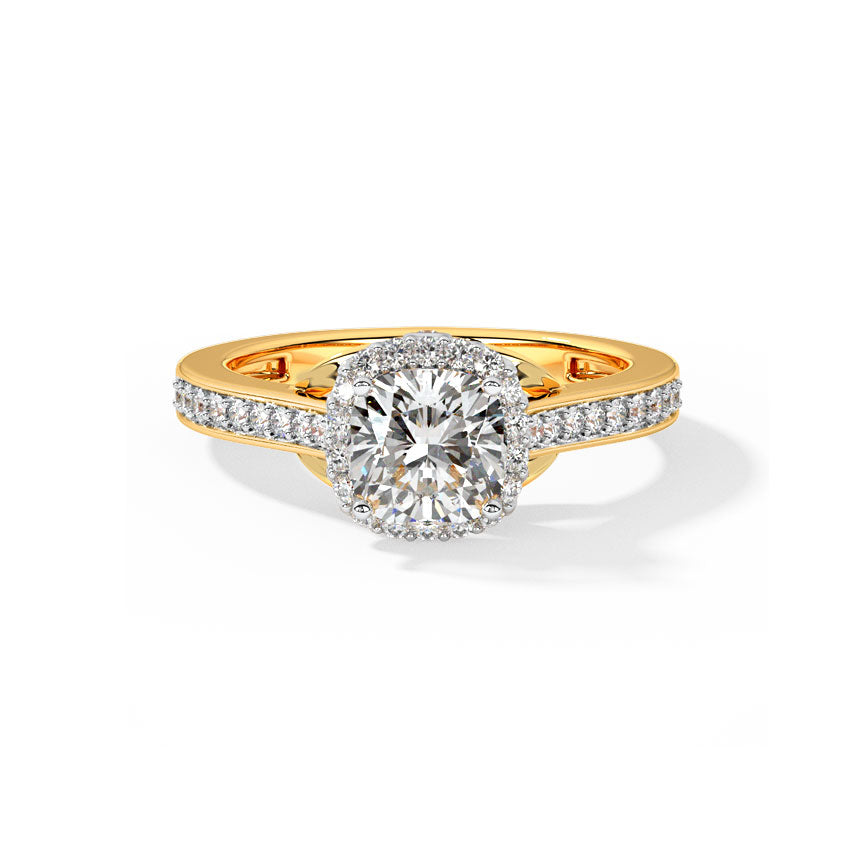 Glitzi Jewels Regal Elegance 1.50 CT Lab Grown Diamond Solitaire Ring  GIA & IGI CERTIFIED