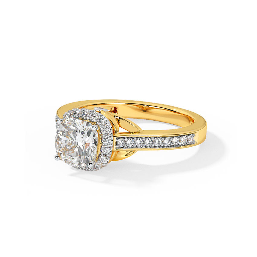 Glitzi Jewels Regal Elegance 1.50 CT Lab Grown Diamond Solitaire Ring  GIA & IGI CERTIFIED